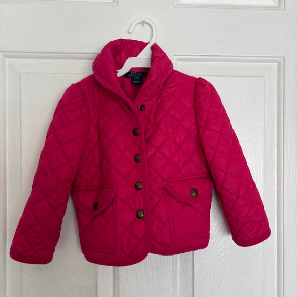 Polo Ralph Lauren Other - 2T Polo by Ralph Lauren Fuchsia Quilted Puffer Jacket